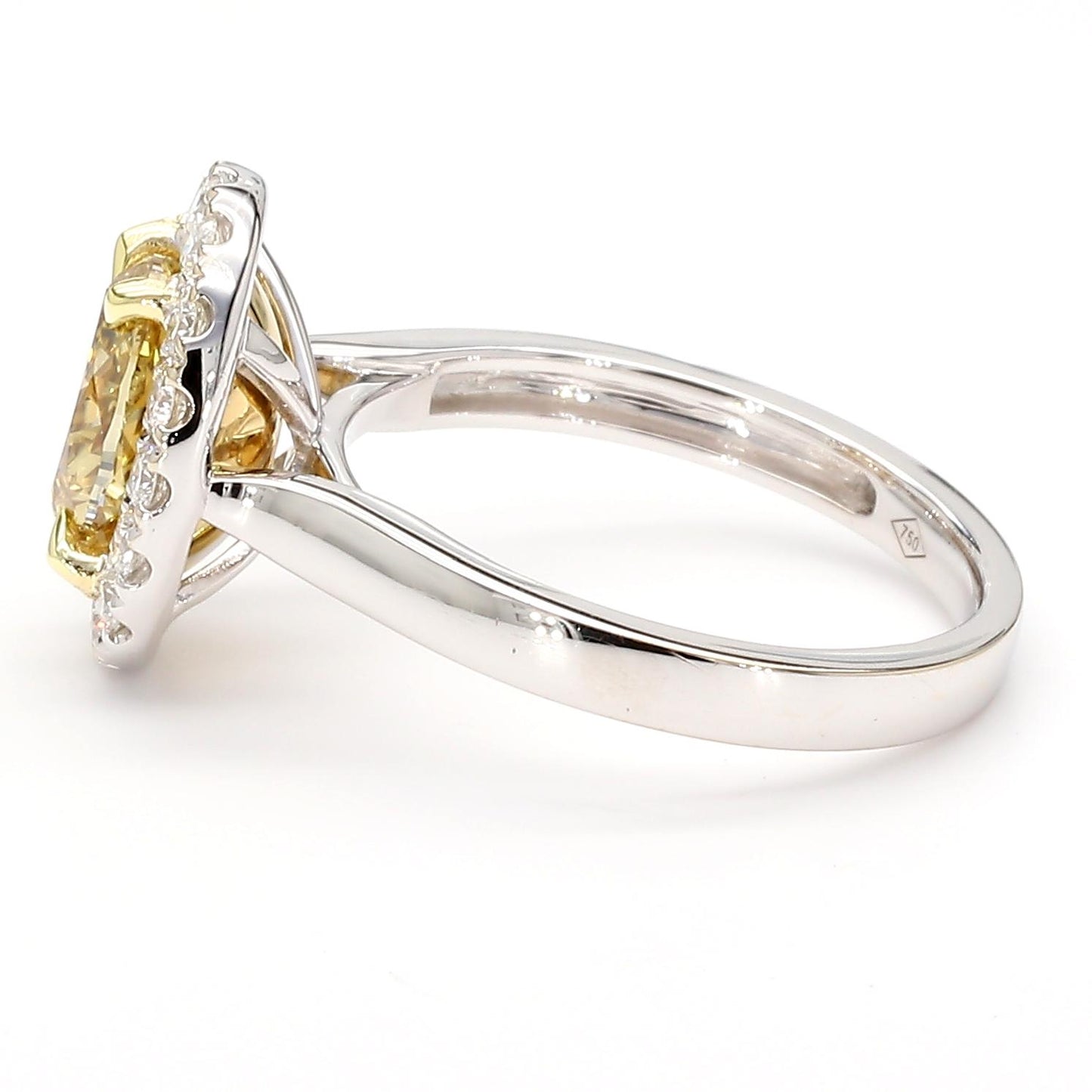 GIA Certified Fancy Brown-Yellow Diamond 1.87 Carat TW Gold Cocktail Ring
