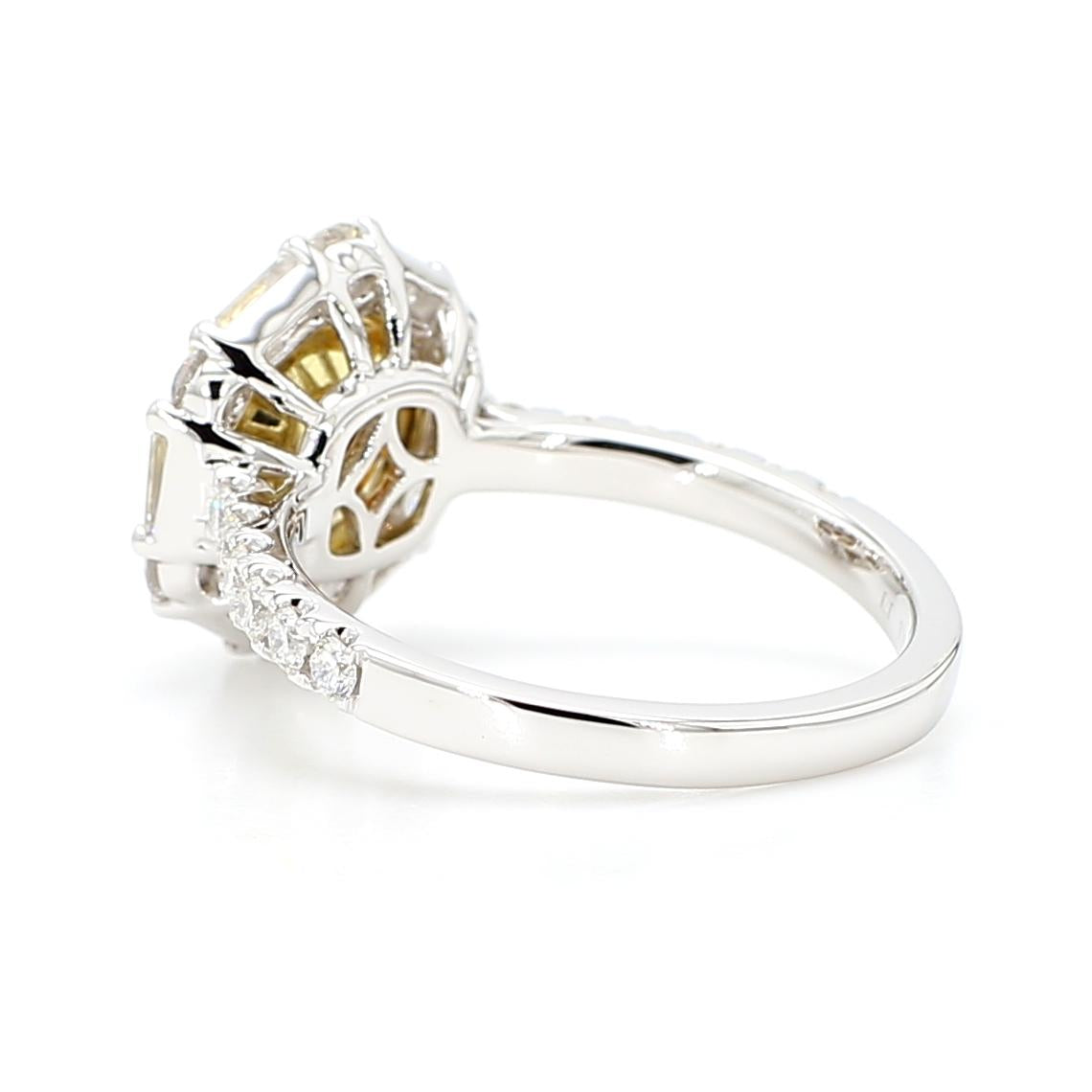 GIA Certified Fancy Deep Brownish Orange Round Diamond 2.01 Carat TW Gold Ring