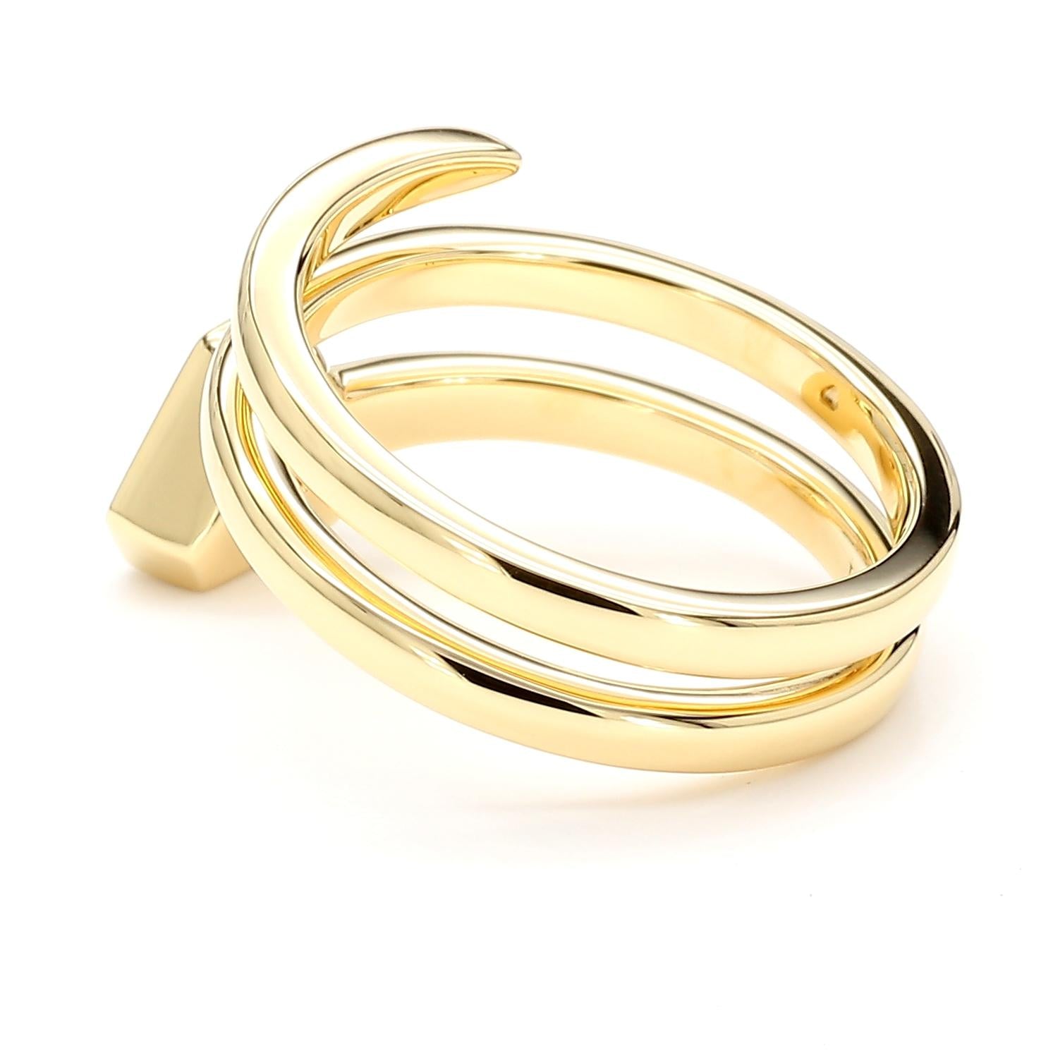 GIA Certified Fancy Brown-Yellow Shield Diamond 0.65 Carat TW Gold Cocktail Ring