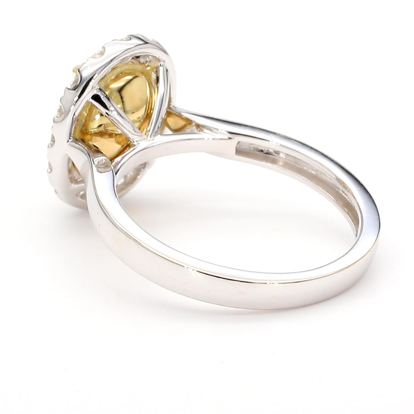 GIA Certified Fancy Brown-Yellow Diamond 1.87 Carat TW Gold Cocktail Ring