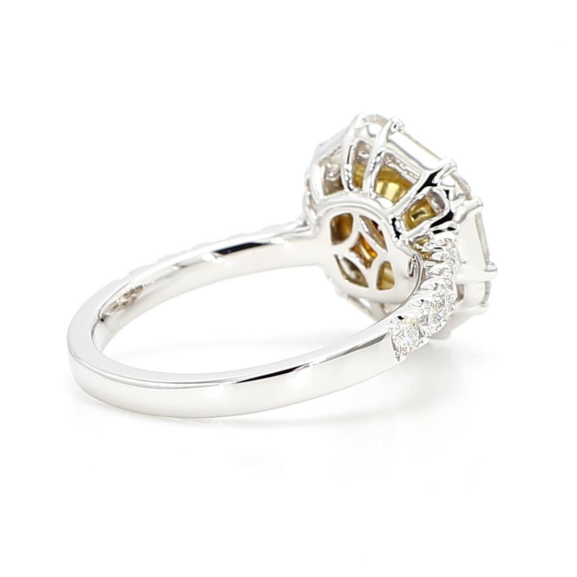 GIA Certified Fancy Deep Brownish Orange Round Diamond 2.01 Carat TW Gold Ring