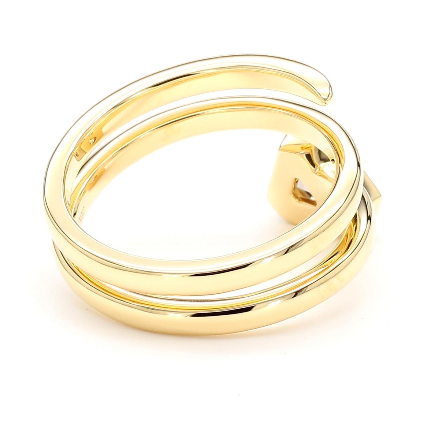 GIA Certified Fancy Brown-Yellow Shield Diamond 0.65 Carat TW Gold Cocktail Ring