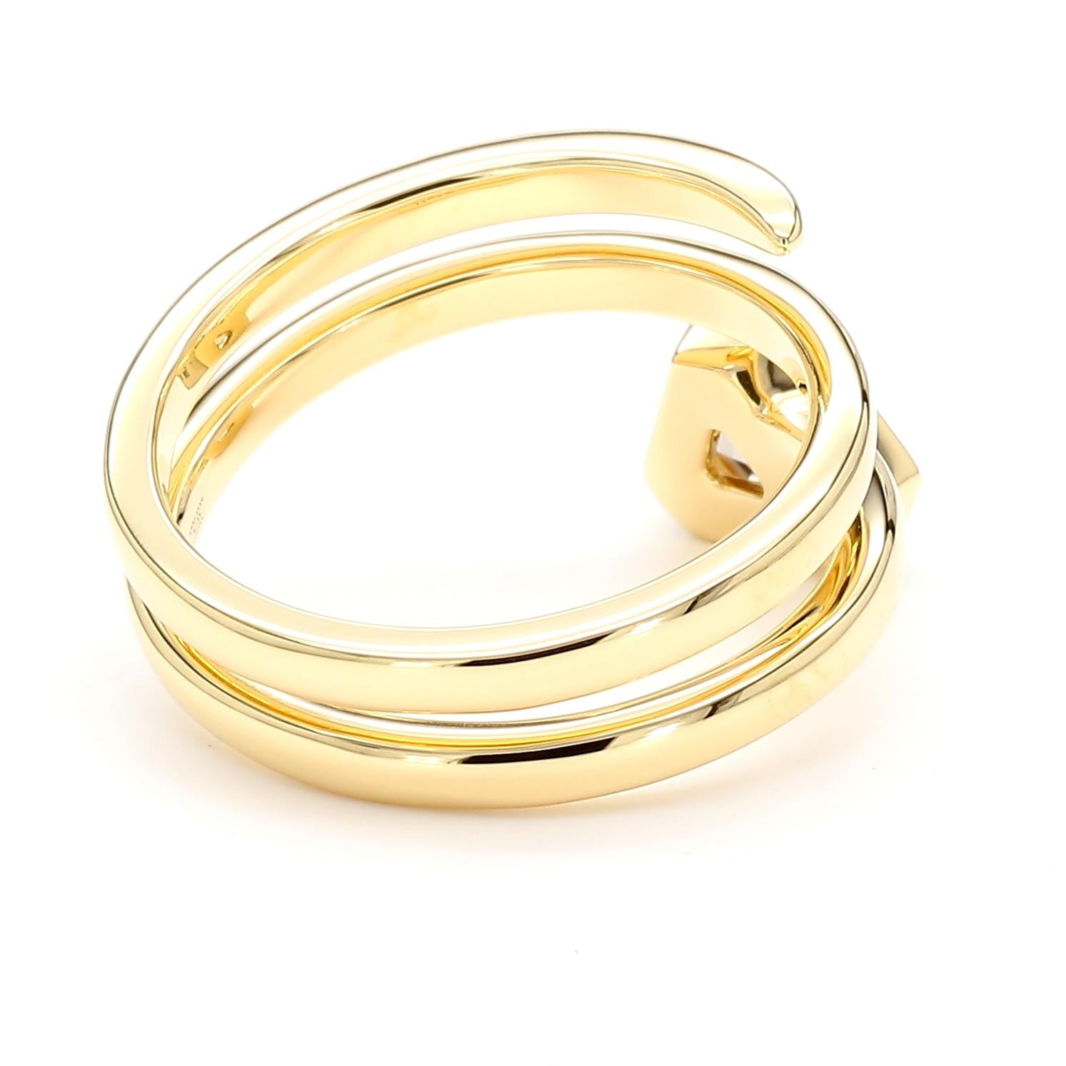 GIA Certified Fancy Brown-Yellow Shield Diamond 0.65 Carat TW Gold Cocktail Ring